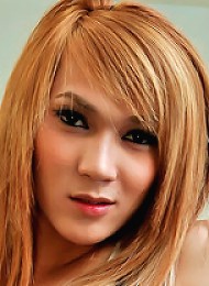 Sweet innocent ladyboy gets nasty wanking off